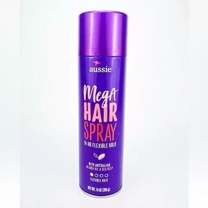 Aussie Mega Flexible Hold Hair Spray Original Formula 14 Oz New
